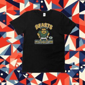 Green Bay Packers Beasts Of The Gridiron Tee Shirt