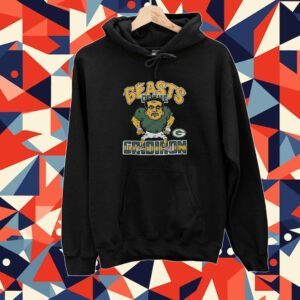 Green Bay Packers Beasts Of The Gridiron Tee Shirt