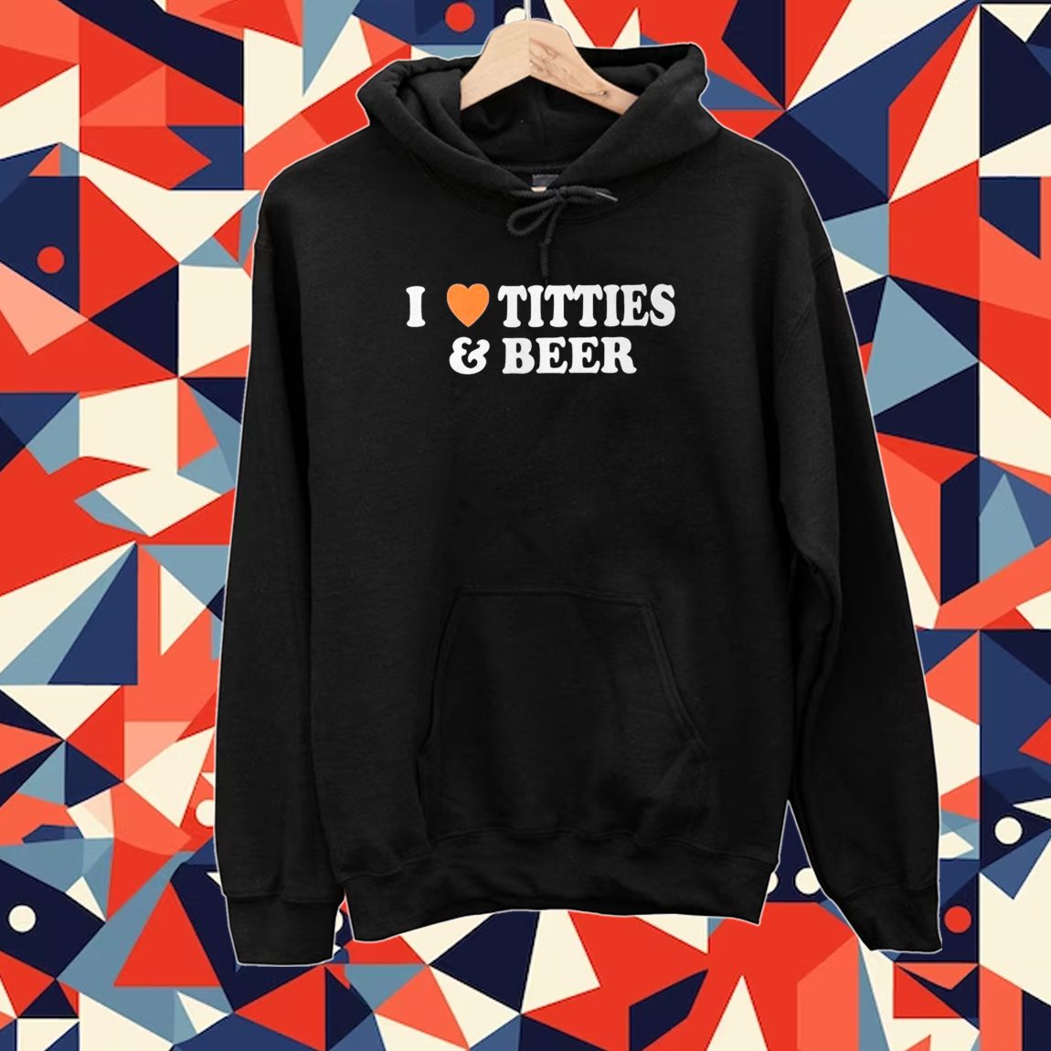 I Love Tittes And Beer Tee Shirt - HollyTees