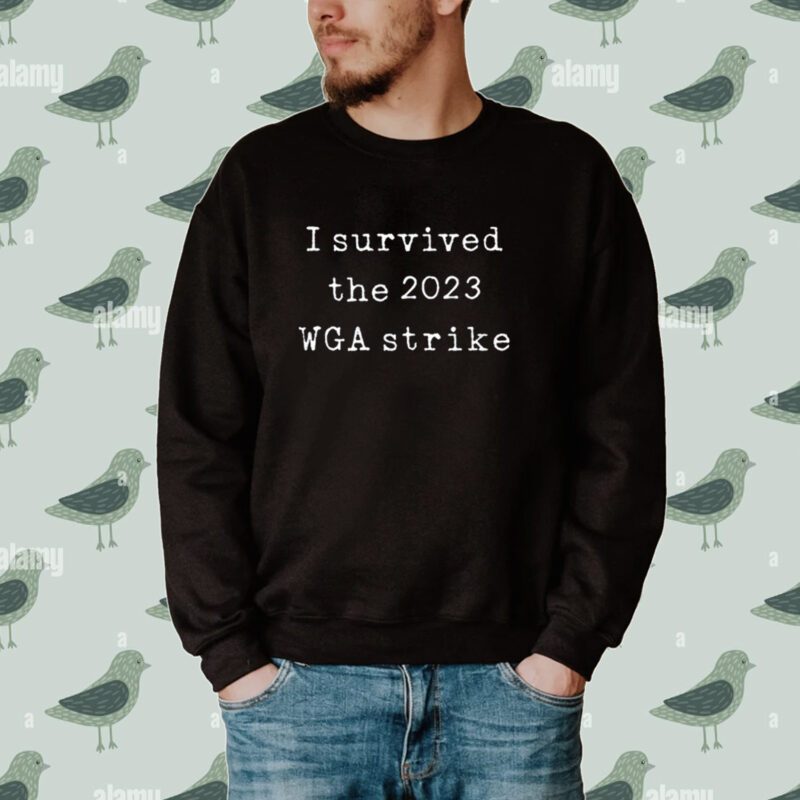 I Survived The 2023 Wga Strike Tee Shirt