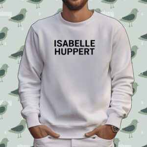 Keaton Bell Wearing Isabelle Huppert Tee Shirt