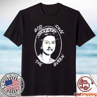 Ken Carson Wearing God Save The Queen Swastika Eyes Tee Shirt