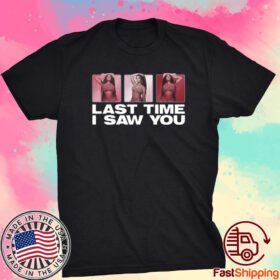 Last Time I Saw You Ltisy Tile T-Shirt