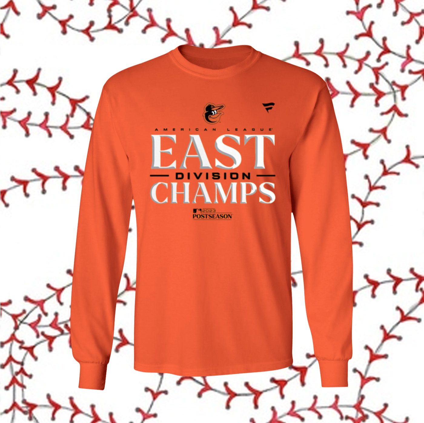 MLB Baltimore Orioles 2023 Al East Champions Shirt Long sleeve