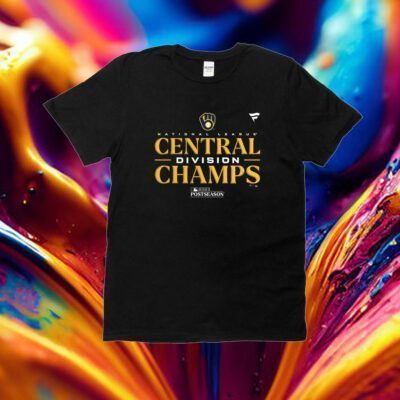 MLB Milwaukee Brewers 2023 Nl Central Division Champions Locker Room Tee Shirt