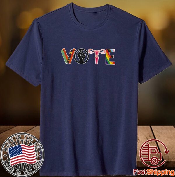Michelle Fresh Votes Blue Tee Shirt
