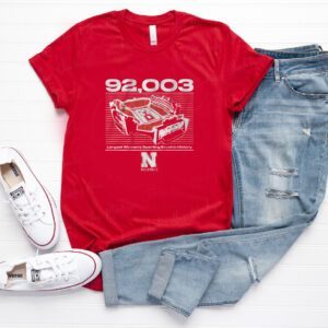 Nebraska Volleyball 92,003 T-Shirt