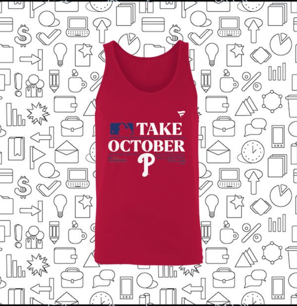 Philadelphia Phillies Take October 2023 Postseason Tank Top