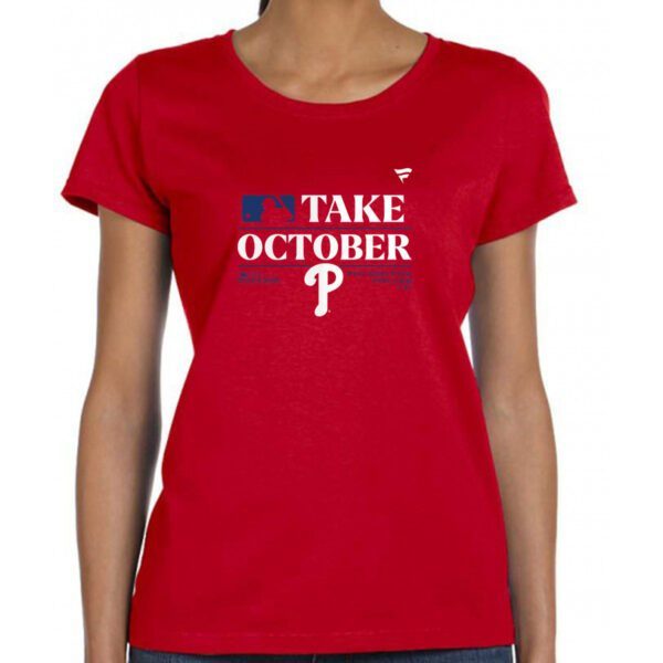 Phillies Red Take October 2023 Tee Shirt