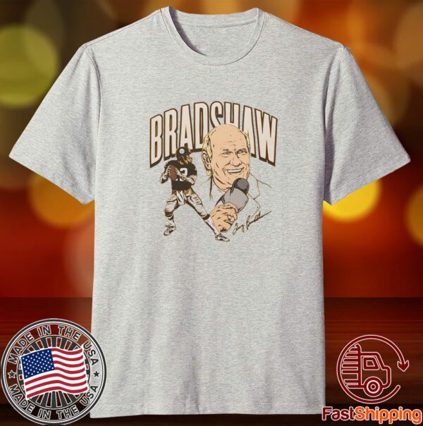 Pittsburgh Steelers Terry Bradshaw Signature Tee Shirt