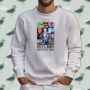 Pizza John Pizzamas 2023 The Eras Tour Shirt