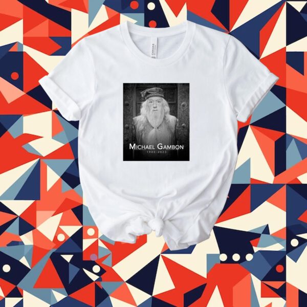 Rip Sir Michael Gambon Dumbledore 1940-2023 Tee Shirt