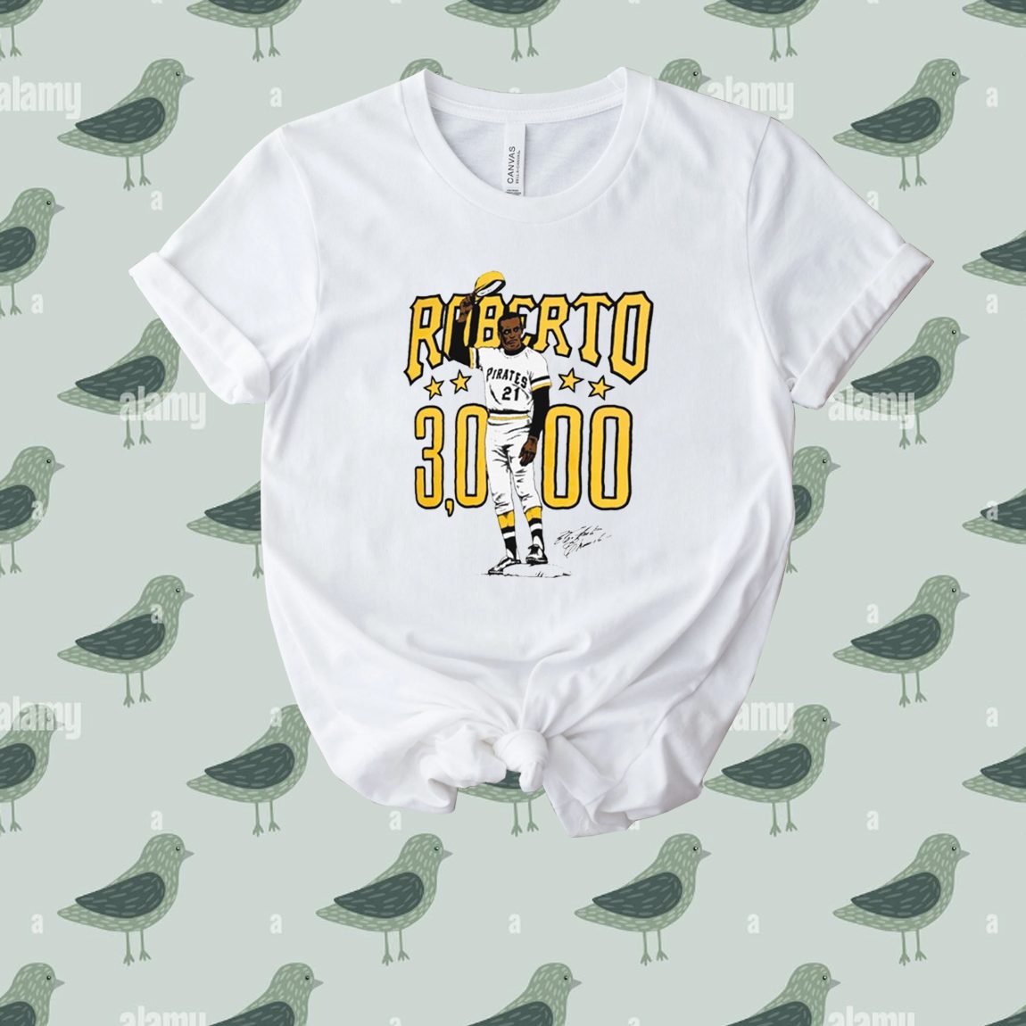 Original roberto Clemente 30000 Pittsburgh Pirates Illustration signature  shirt - Limotees