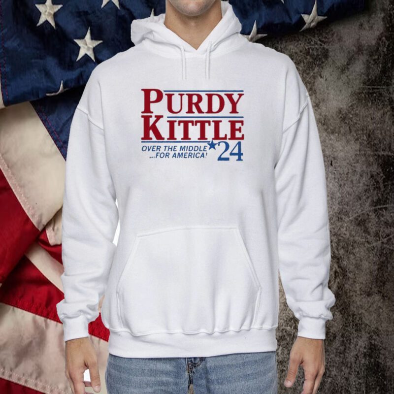 Purdy Kittle Over The Middle 24 For America Official Shirt