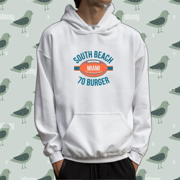 South Beach 70 Burger Tee shirt