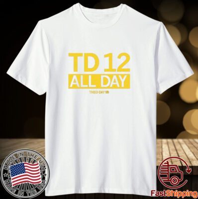 TD 12 All Day Officially licensed with Theo Day Tee Shirt