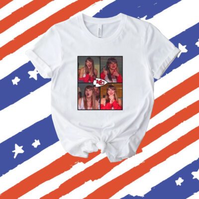 Taylor Swift Supports Travis Kelce at Chiefs Football Game Tee Shirt