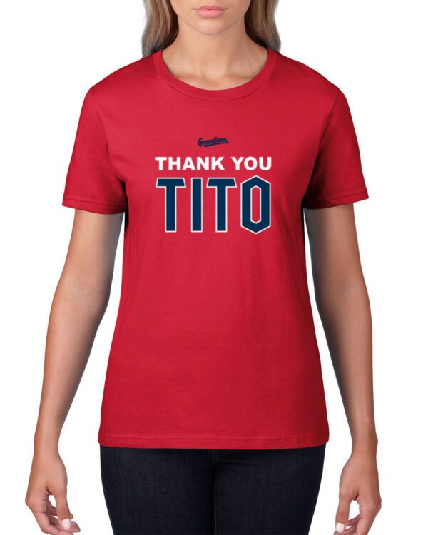 Terry Francona Thank You Tito Tee T-Shirt