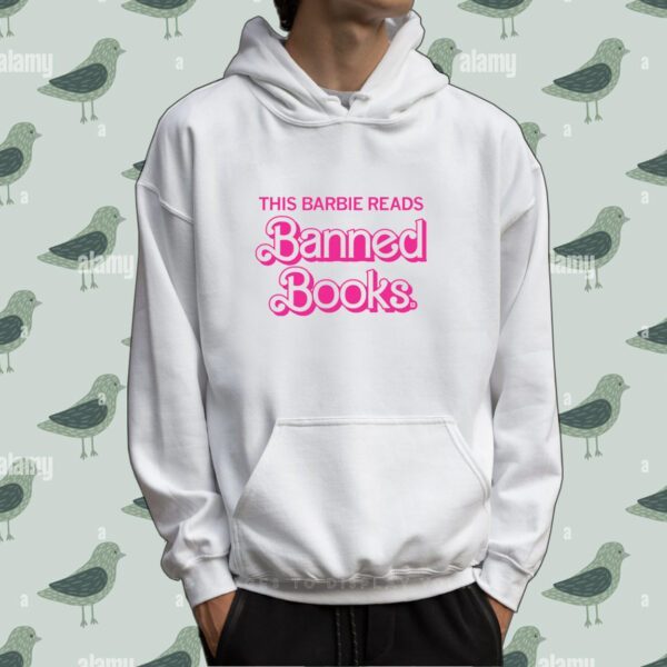 This Barbie Reads Banned Books Tee Shirt
