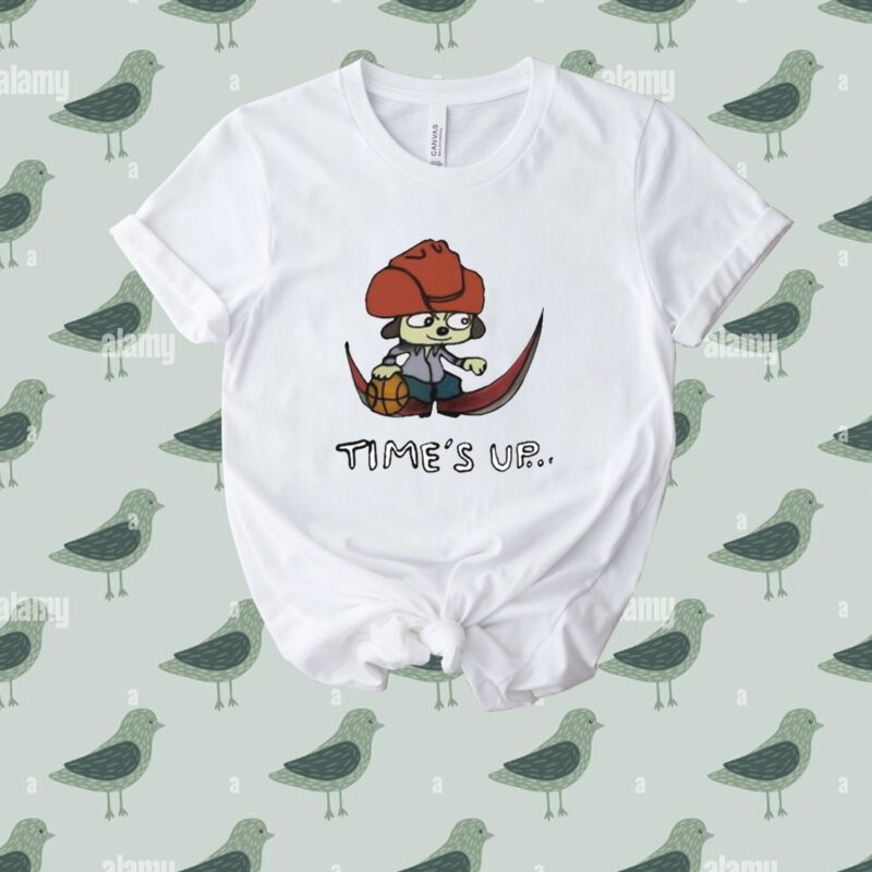 Time’s Up Parappa The Rapper Tee Shirt