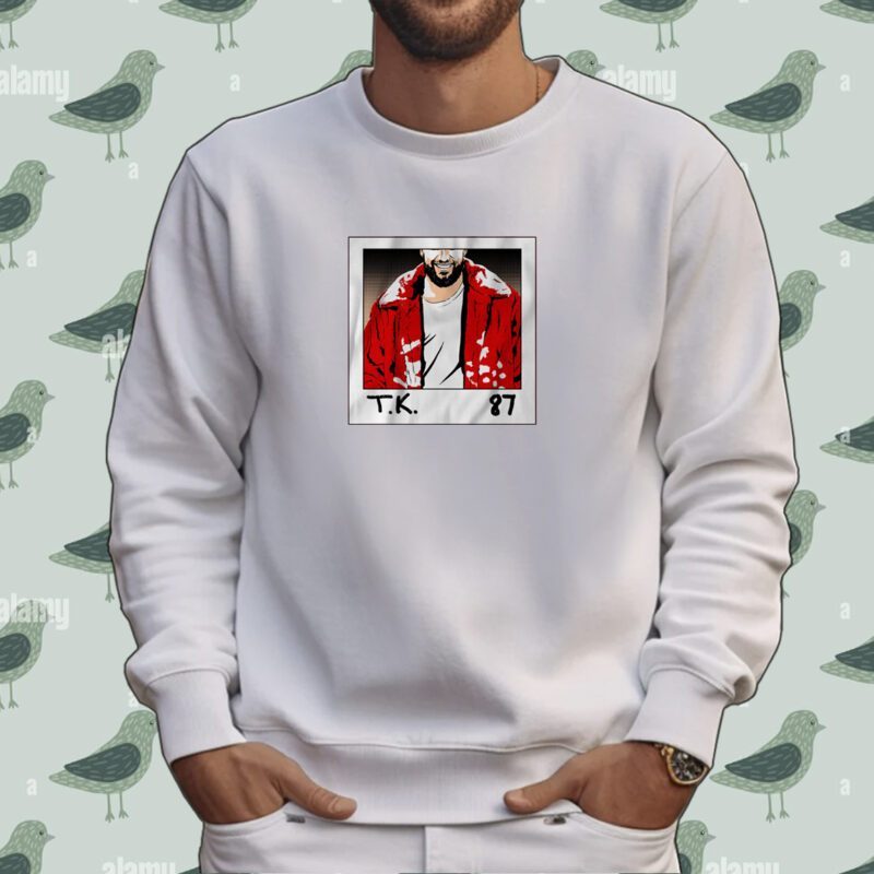 Travis Kelce: 87 Album Cover Tee Shirt