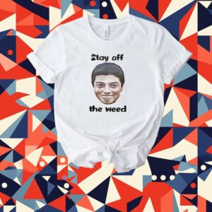 Viktor Hovland Stay Off The Weed Tee Shirt