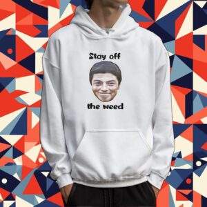Viktor Hovland Stay Off The Weed Tee Shirt