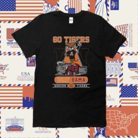 Go Tigers Beat Bama Auburn Tigers Tee Shirt