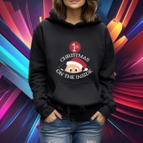 1th Christmas on the inside Tshirt