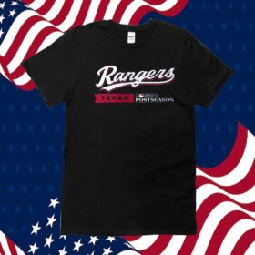 Texas Rangers 2023 Postseason Authentic Collection Dugout Retro Shirt