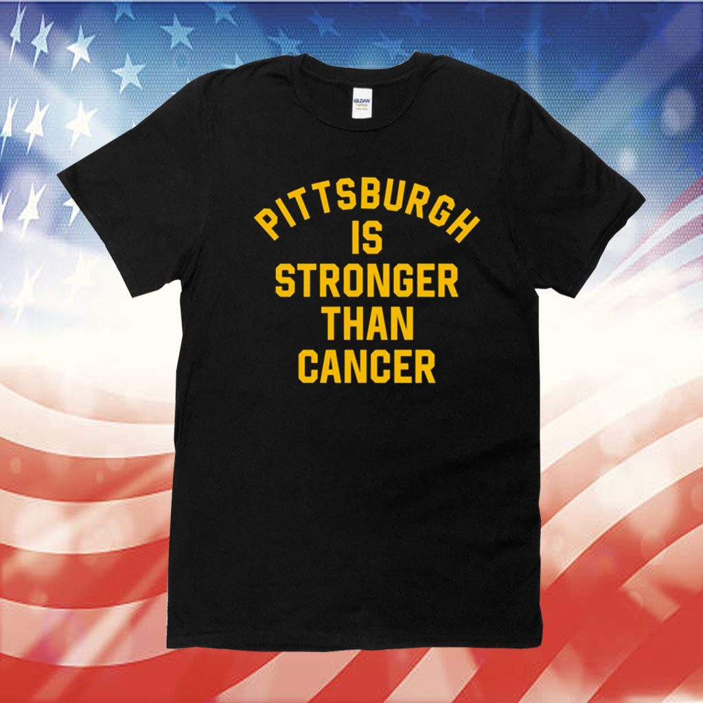 Pittsburgh Steelers stronger than cancer shirt, hoodie, sweater