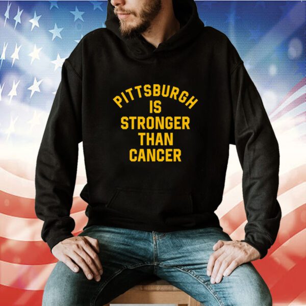 Steelers Depot Pittsburgh Is Stronger Than Cancer Tee Shirt