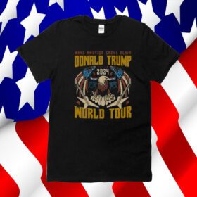 Donald Trump Make America Great Again World Tour Tee Shirt