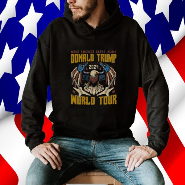 Donald Trump Make America Great Again World Tour Tee Shirt