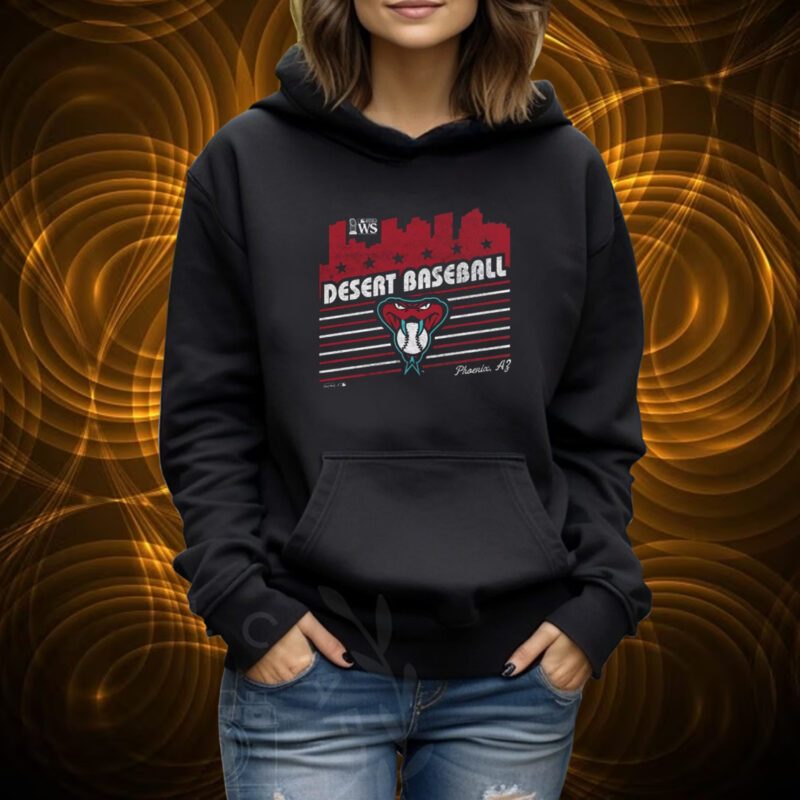 Arizona Diamondbacks Majestic Threads 2023 World Series Local Lines T-Shirt