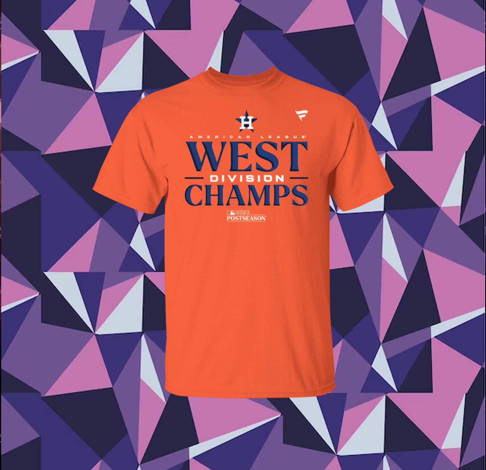 Astros Al West Champions 2023 Shirt - HollyTees