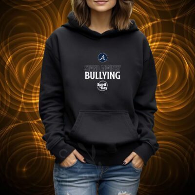 Atlanta Braves Stand Against Bullying Spirit Day Tshirt