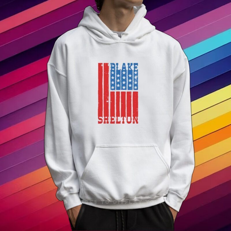 Blake Shelton Natural Flag New Shirt