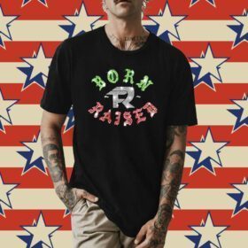 Born X Raised Fuerza Regida Rocker T-Shirt