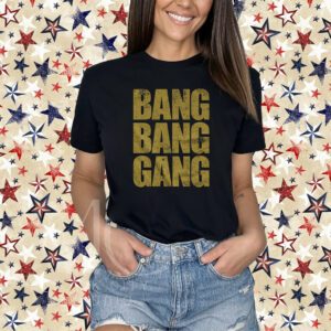 Bullet Club Gold Bang Bang Gang Shirt