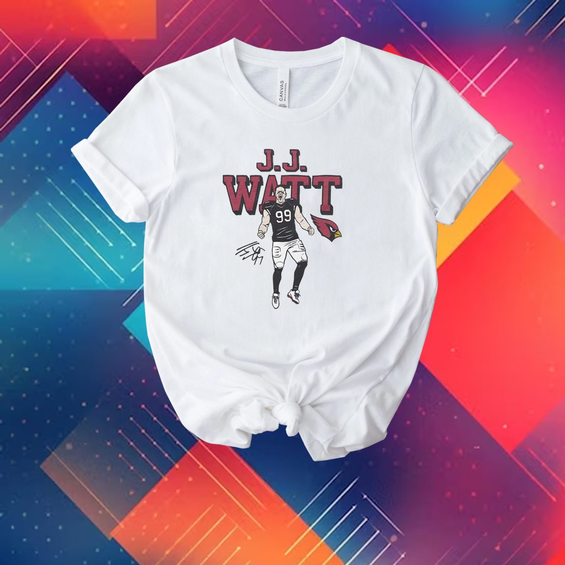 HOT SALE 30% - J.J. Watt Arizona Cardinals 2022 T-Shirt Fan Gift