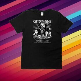 Cat Stevens 57th Anniversary 1966 – 2023 Thank You For The Memories Shirt
