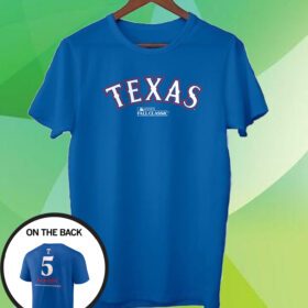 Corey Seager Texas Rangers 2023 American League Champions Tshirt