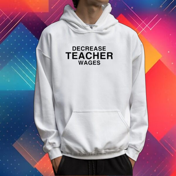 Dippytees Decrease Teacher Wags Shirt