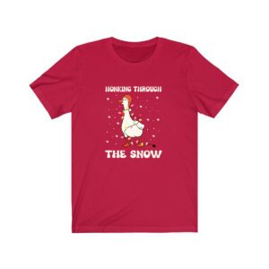 Duck Christmas , Honking Through The Snow Tee Shirt