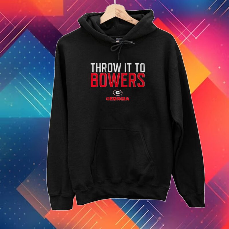 Georgia Football Throw It To Brock Bowers Shirt