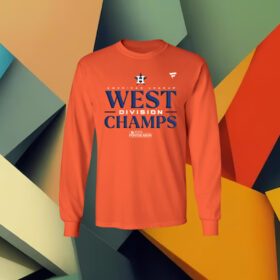 Houston Astros Al West Division Champions 2023 Long Sleeve Shirt