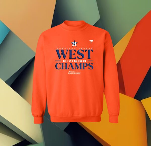 Houston Astros Al West Division Champions 2023 Long Sleeve Shirt