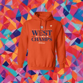 Houston Astros Fanatics Branded 2023 Al West Division Champions Locker Room Hoodie