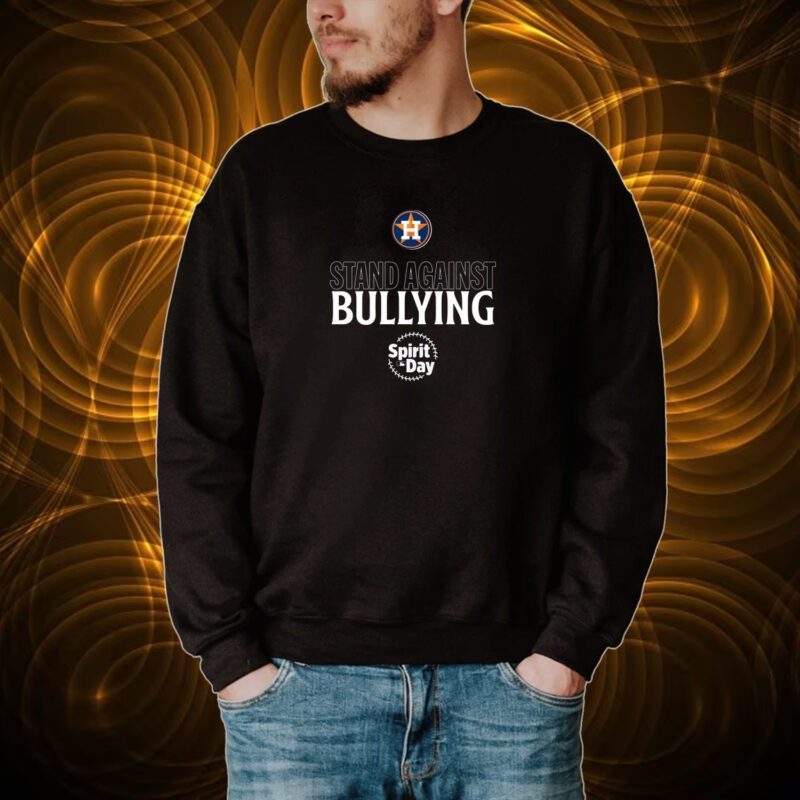 Houston Astros Stand Against Bullying Spirit Day Tshirt